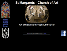 Tablet Screenshot of church-of-art.co.uk